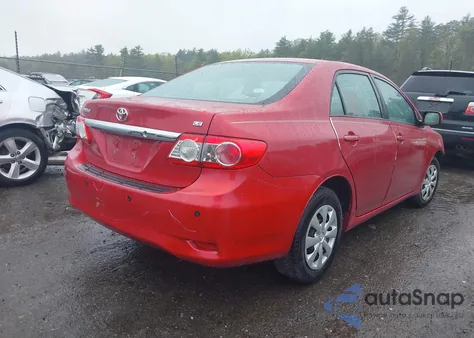 2011 Toyota Corolla Le из США, поврежденный, VIN 2T1BU4EE2BC697253